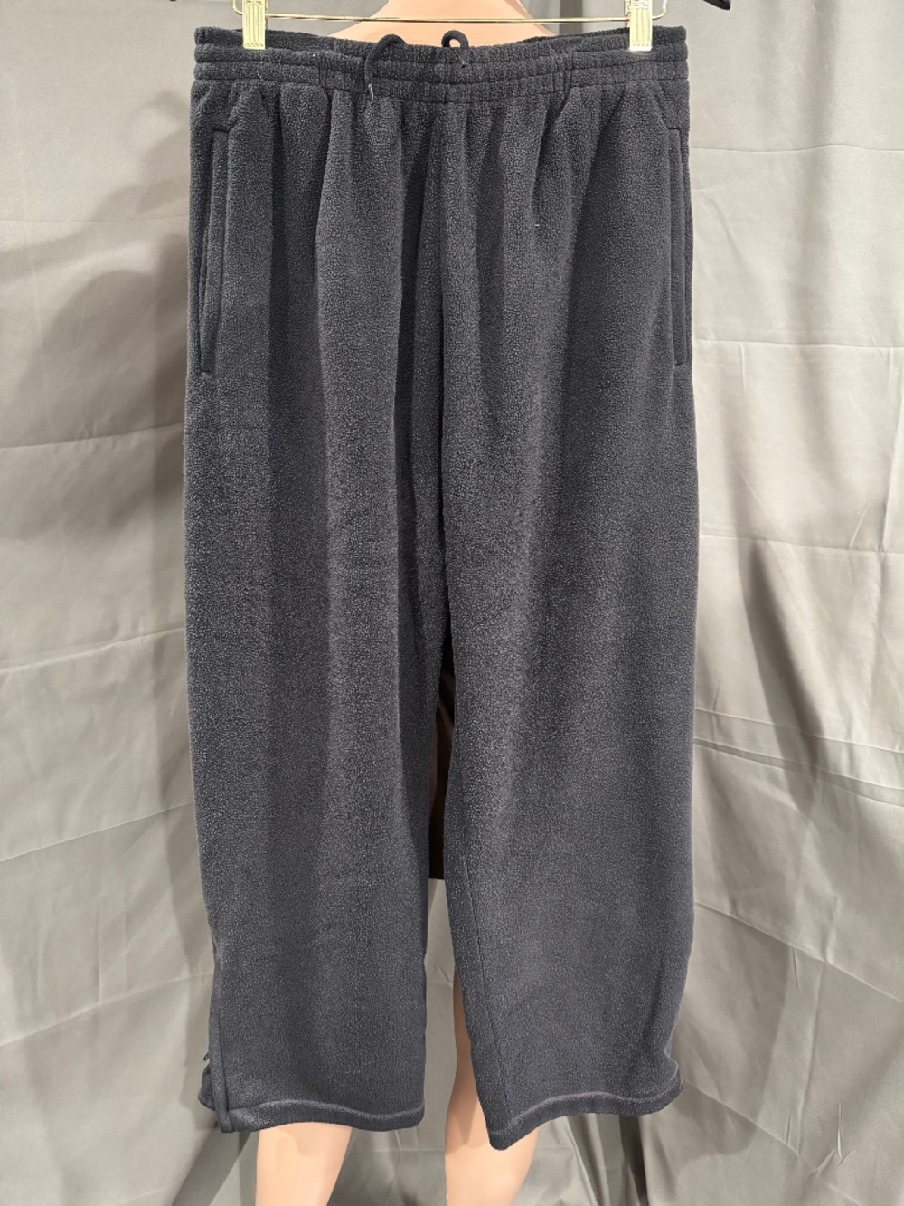 Yeezy Gap LA H10 Polar Fleece Black Sweatpants Size Medium